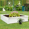 48 Inch Raised Garden Bed Planter for Flower Vegetables Patio - Gallery View 14 of 23