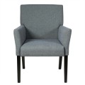Fabric Upholstered Executive Guest Armchair