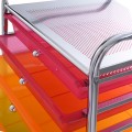 Rolling Storage Cart Organizer with 10 Compartments and 4 Universal Casters - Gallery View 19 of 66