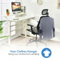 18 Inch to 22.5 Inch Height Adjustable Ergonomic High Back Mesh Office Chair Recliner Task Chair with Hanger - Gallery View 14 of 24