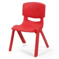 4-pack Kids Plastic Stackable Classroom Chairs - Gallery View 18 of 24
