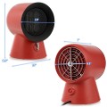1500 W 2 in 1 Mini Portable Space Ceramic Heater Cooling Fan with Overheat Protection - Gallery View 14 of 24