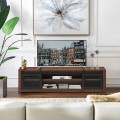 TV Stand Entertainment Center for TV's up to 65 Inch with Adjustable Shelves