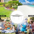 17 x 10 Feet Foldable Pop Up Canopy with Adjustable Dual Awnings - Gallery View 29 of 48
