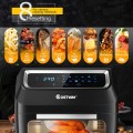 1700W 8-In-1 Electric Air Fryer with Accessories - Gallery View 10 of 10