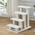 4-Step Pet Stairs Carpeted Ladder Ramp Scratching Post Cat Tree Climber - Gallery View 6 of 11
