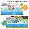 Inflatable Full-Sized Family Swimming Pool - Gallery View 2 of 11