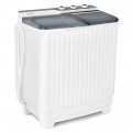 Portable Washing Machine 20lbs Washer and 8.5lbs Spinner with Built-in Drain Pump - Gallery View 12 of 29