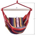 Outdoor Porch Yard Deluxe Hammock Rope Chair - Gallery View 26 of 34