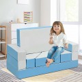 8-Piece 4-in-1 Kids Climb and Crawl Foam Playset - Gallery View 2 of 23