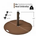 50 lbs Umbrella Base Stand with Wheels for Patio - Gallery View 4 of 11