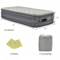 Portable Fast Inflation Air Bed with Built-in Pump for Home Camping - Gallery View 4 of 12