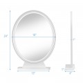 Hollywood Vanity Lighted Makeup Mirror Remote Control 4 Color Dimming - Gallery View 25 of 31