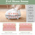 Steam Foot Spa Bath Massager Foot Sauna Care with Heating Timer Electric Rollers - Gallery View 20 of 24