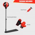 Kids Punching Bag with Adjustable Stand and Boxing Gloves - Gallery View 11 of 12