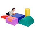 6 Piece Climb Crawl Play Set Indoor Kids Toddler - Gallery View 33 of 35