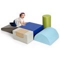 6 Piece Climb Crawl Play Set Indoor Kids Toddler - Gallery View 21 of 35