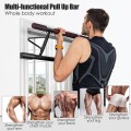 Pull Up Bar Doorway Trainer Chin Up Bar with Dip Bar  - Gallery View 8 of 12