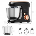 5.3 Qt Stand Kitchen Food Mixer 6 Speed with Dough Hook Beater - Gallery View 5 of 36