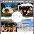 10 x 20 Feet Waterproof Canopy Tent with Tent Peg and Wind Rope - Gallery View 5 of 11