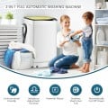 Full-automatic Washing Machine 7.7 lbs Washer / Spinner Germicidal
