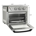 19 Qt Dehydrate Convection Air Fryer Toaster Oven with 5 Accessories - Gallery View 5 of 24
