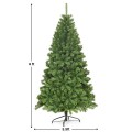 Unlit Hinged PVC Artificial Christmas Tree - Gallery View 5 of 22