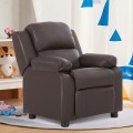 Kids Deluxe Headrest Recliner Sofa Chair with Storage Arms - Gallery View 1 of 31