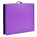 6' x 38" x 4'' Purple Gymnastics Mat Two Folding Panel