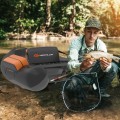 Inflatable Fishing Float Tube with Pump Storage Pockets and Fish Ruler - Gallery View 12 of 36