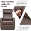 Recliner Massage Wingback Single Chair with Side Pocket - Gallery View 33 of 36
