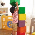 12 Pieces 5.5 Inch Soft Colorful Foam Building Blocks  - Gallery View 2 of 11