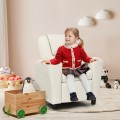 Children's PU Leather Recliner Chair with Front Footrest - Gallery View 56 of 62