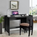 3-Drawer Home Office Study Computer Desk with Spacious Desktop - Gallery View 7 of 24