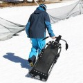 Snow Racer Sled with Textured Grip Handles and Mesh Seat - Gallery View 7 of 12