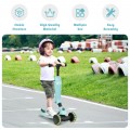 2-in-1 Kids Kick Scooter with Flash Wheels for Girls and Boys from 1.5 to 6 Years Old - Gallery View 2 of 30