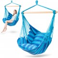 Outdoor Porch Yard Deluxe Hammock Rope Chair - Gallery View 13 of 34