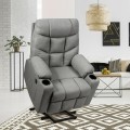 Electric Power Lift Massage Recliner Sofa with 8 Point Massage and Lumbar Heat