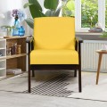 Mid-Century Retro Fabric Accent Armchair for Living Room - Gallery View 51 of 60