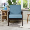 Mid-Century Retro Fabric Accent Armchair for Living Room - Gallery View 36 of 60