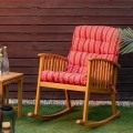 Tufted Patio High Back Chair Cushion with Non-Slip String Ties - Gallery View 43 of 81