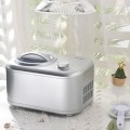 1.1 QT Ice Cream Maker Automatic Frozen Dessert Machine with Spoon - Gallery View 2 of 33