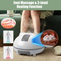 Steam Foot Spa Bath Massager Foot Sauna Care with Heating Timer Electric Rollers - Gallery View 18 of 24