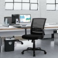 Adjustable Mid Back Mesh Office Chair with Lumbar Support