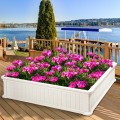 48 Inch Raised Garden Bed Planter for Flower Vegetables Patio - Gallery View 13 of 23