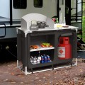 Portable Camp Kitchen and Sink Table - Gallery View 6 of 12