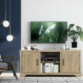 Rustic TV Stand  Entertainment Center Storage Cabinet 