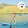 10 Feet Inflatable Stand Up Paddle Board 6Inch Thick with Backpack Leash Aluminum Paddle