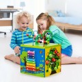 5-in-1 Wooden Activity Cube Toy - Gallery View 2 of 12