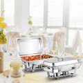 2 Packs Stainless Steel Full-Size Chafing Dish - Gallery View 1 of 11